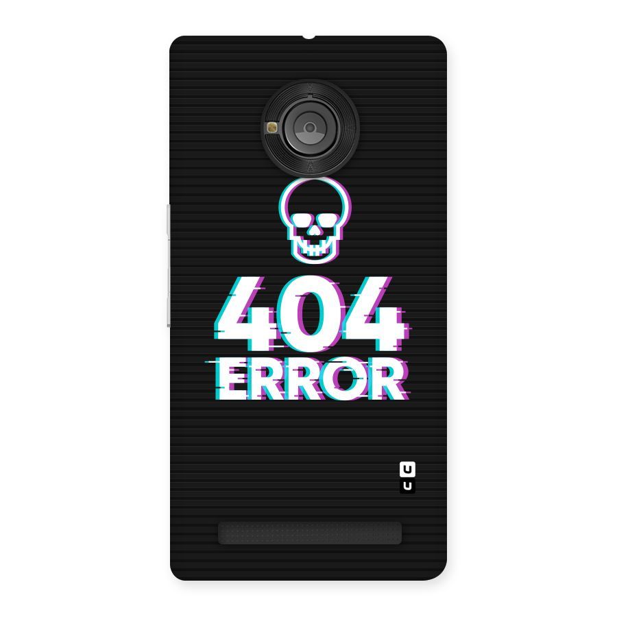 Error 404 Skull Back Case for Yu Yuphoria
