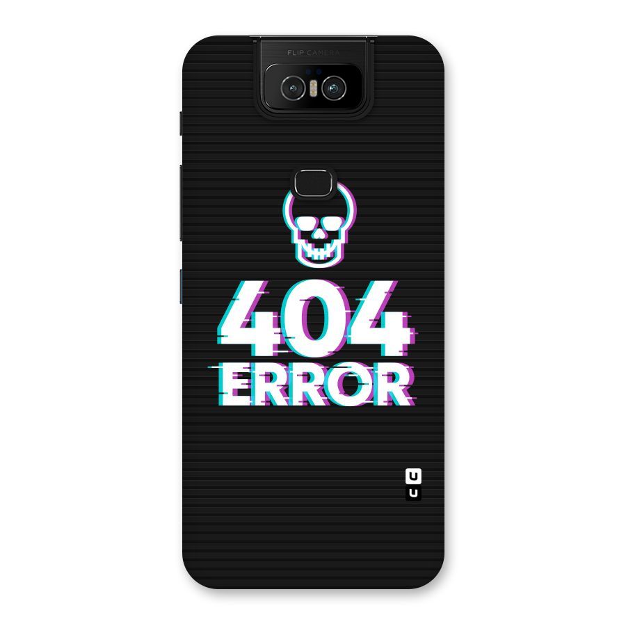 Error 404 Skull Back Case for Zenfone 6z