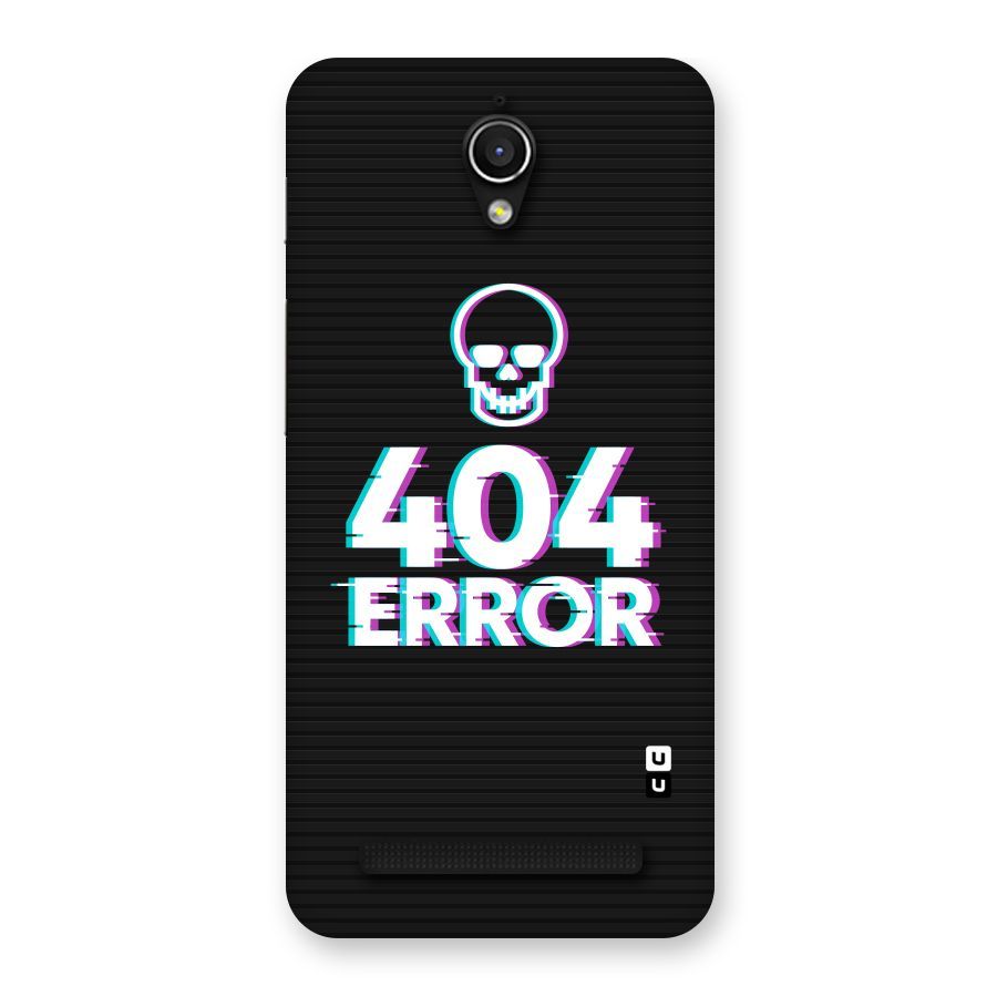 Error 404 Skull Back Case for Zenfone Go