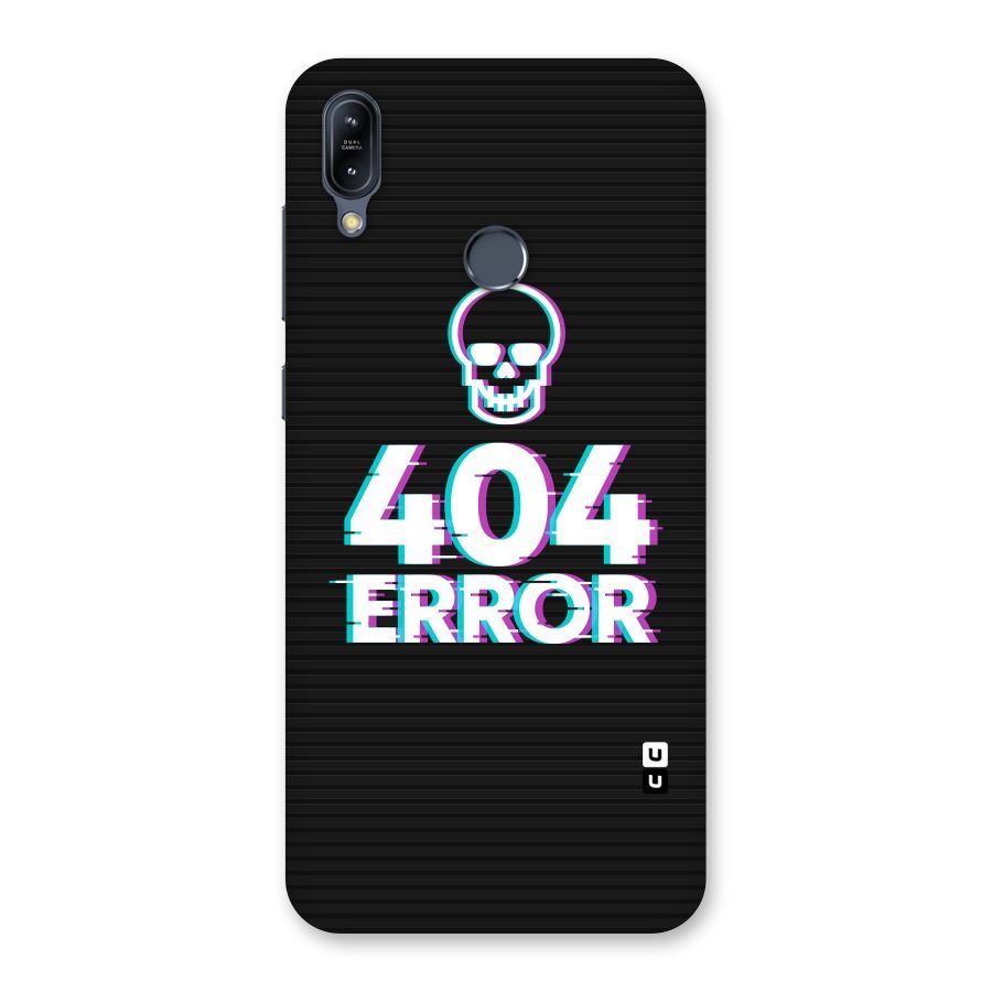 Error 404 Skull Back Case for Zenfone Max M2