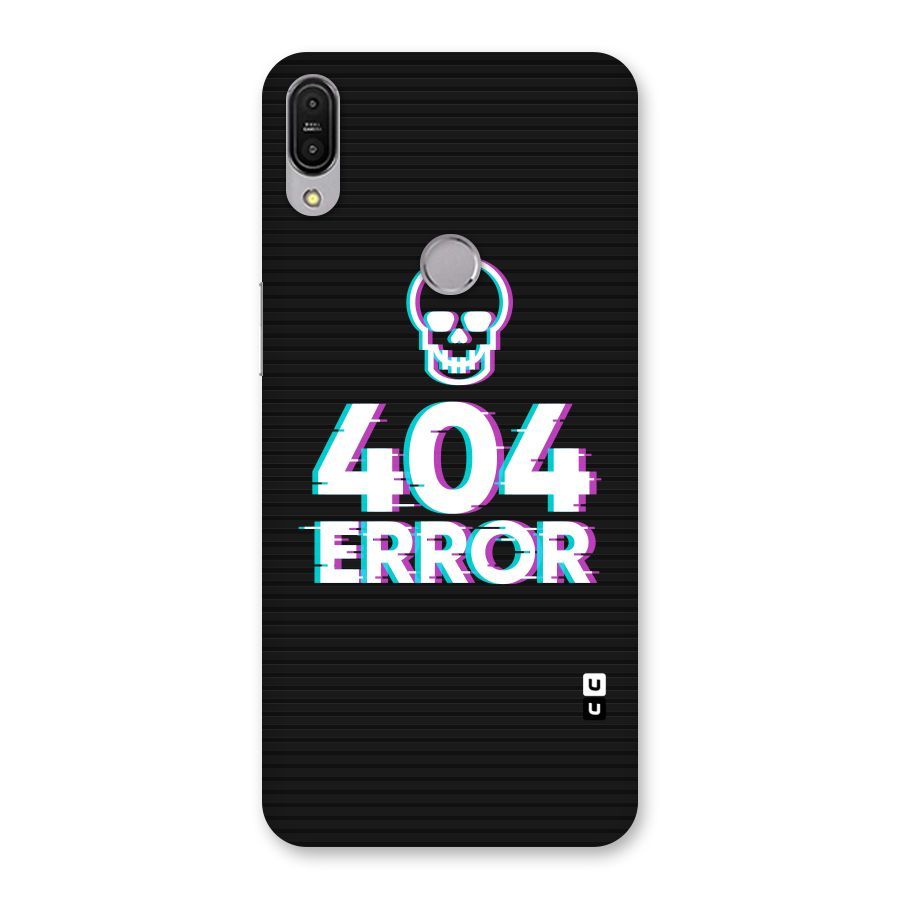 Error 404 Skull Back Case for Zenfone Max Pro M1