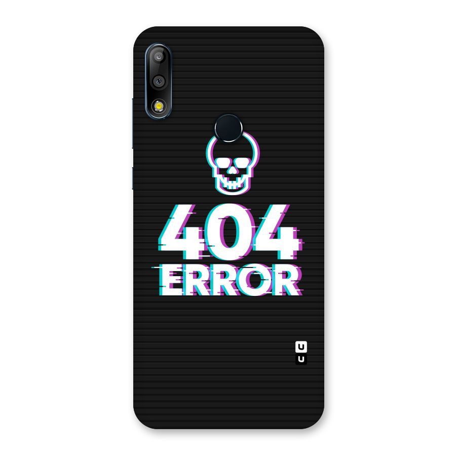Error 404 Skull Back Case for Zenfone Max Pro M2
