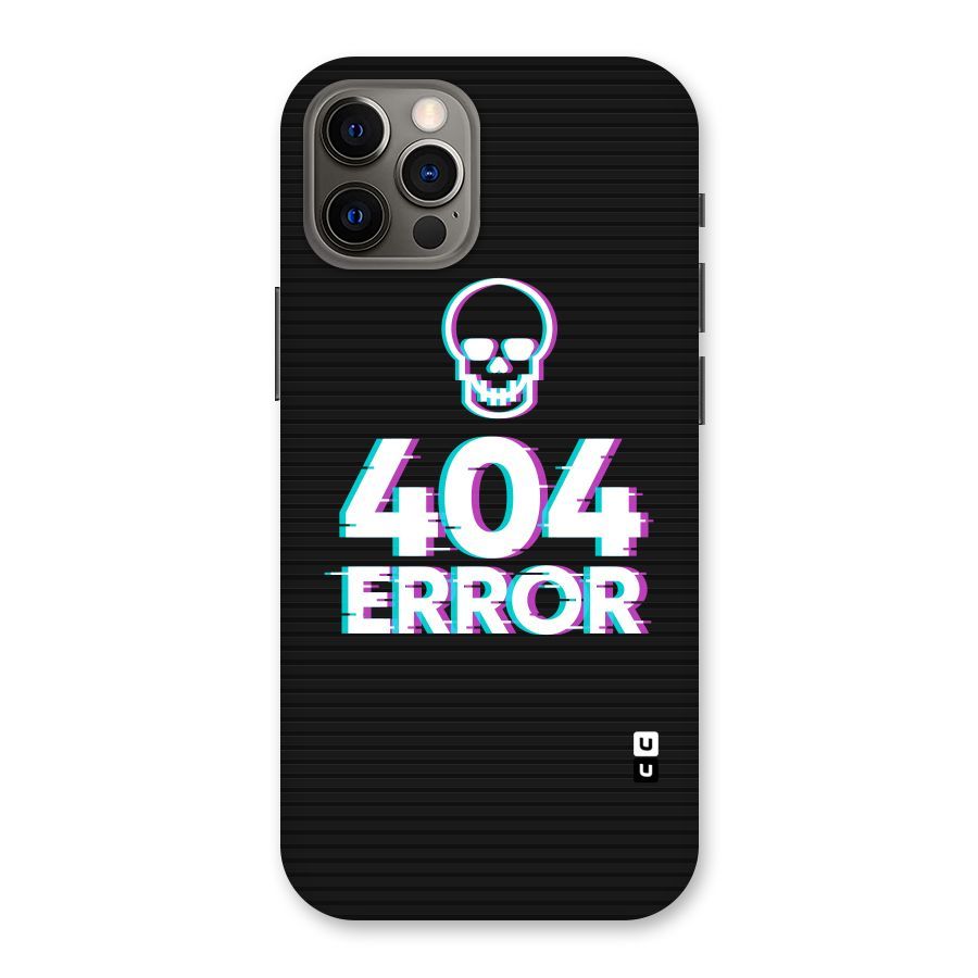 Error 404 Skull Back Case for iPhone 12 Pro