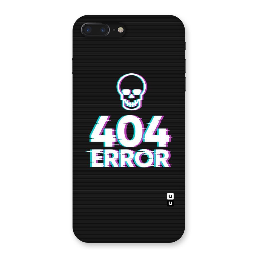Error 404 Skull Back Case for iPhone 7 Plus