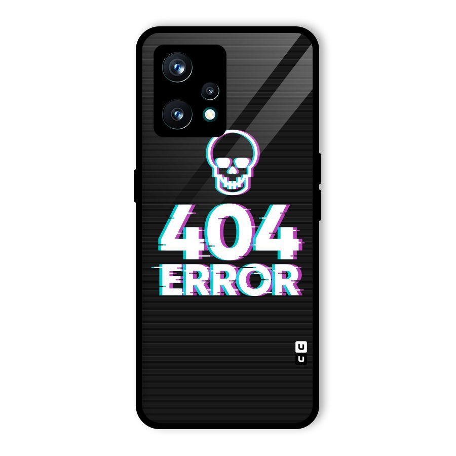 Error 404 Skull Glass Back Case for Realme 9 Pro Plus 5G