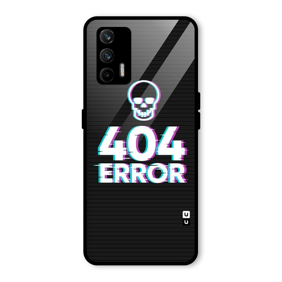 Error 404 Skull Glass Back Case for Realme GT 5G