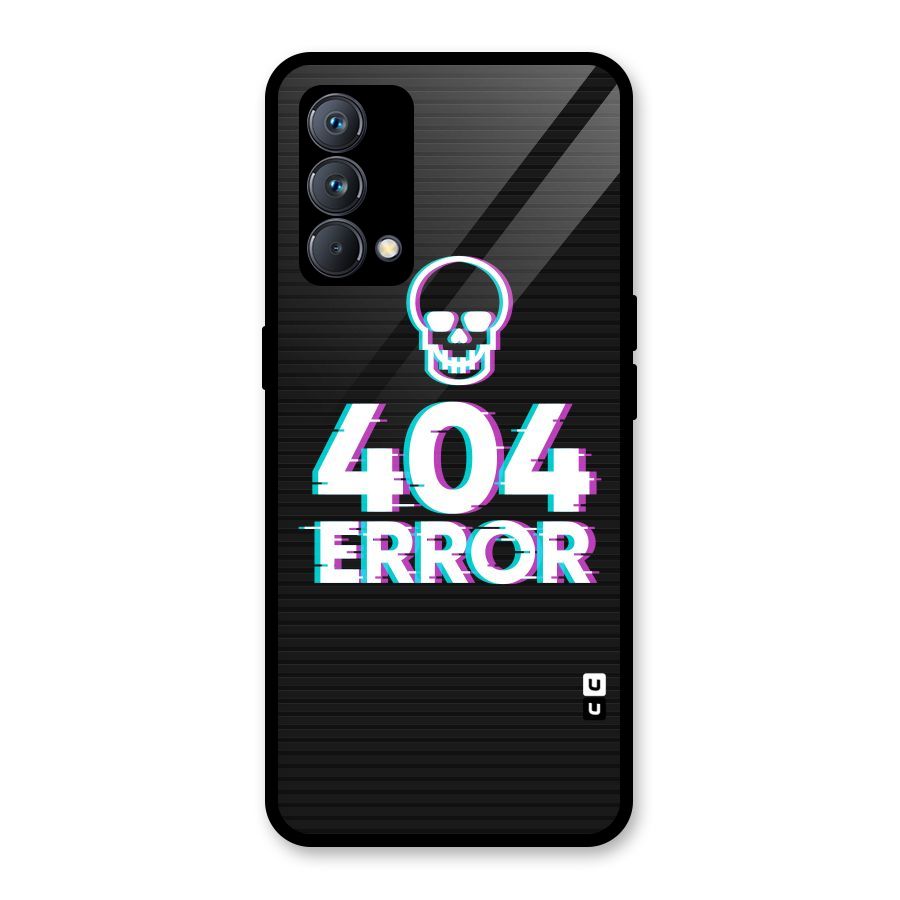 Error 404 Skull Glass Back Case for Realme GT Master Edition