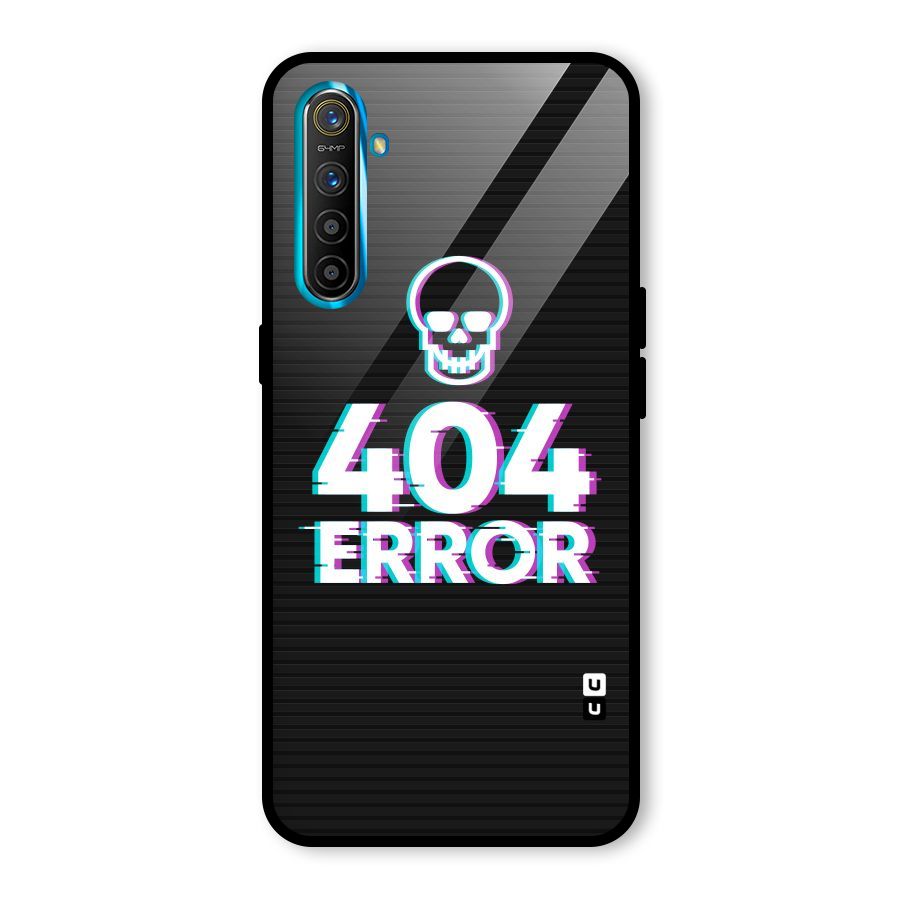 Error 404 Skull Glass Back Case for Realme X2