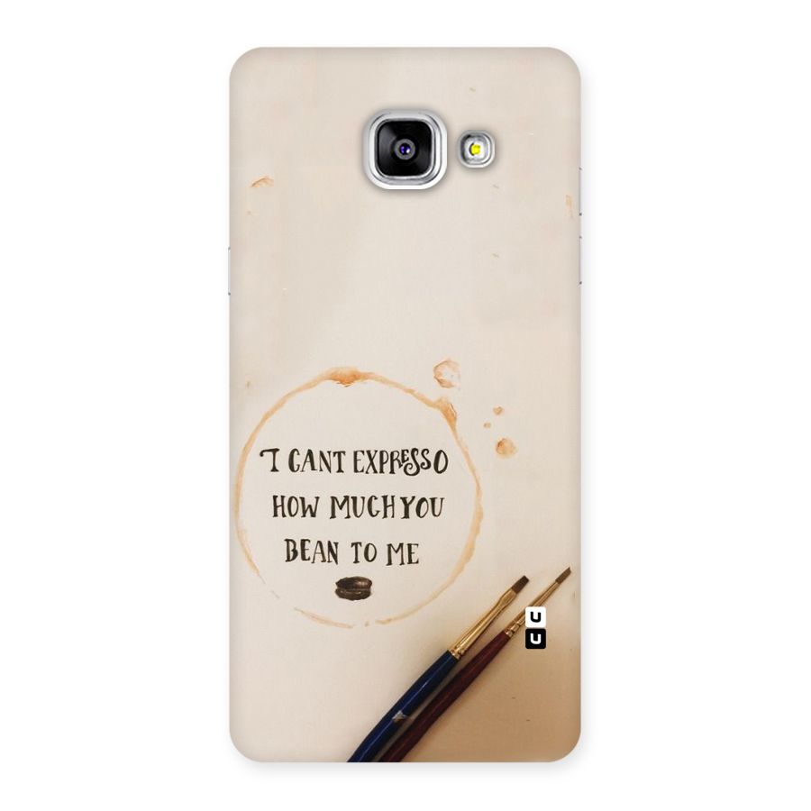 Espresso Bean Back Case for Galaxy A5 2016