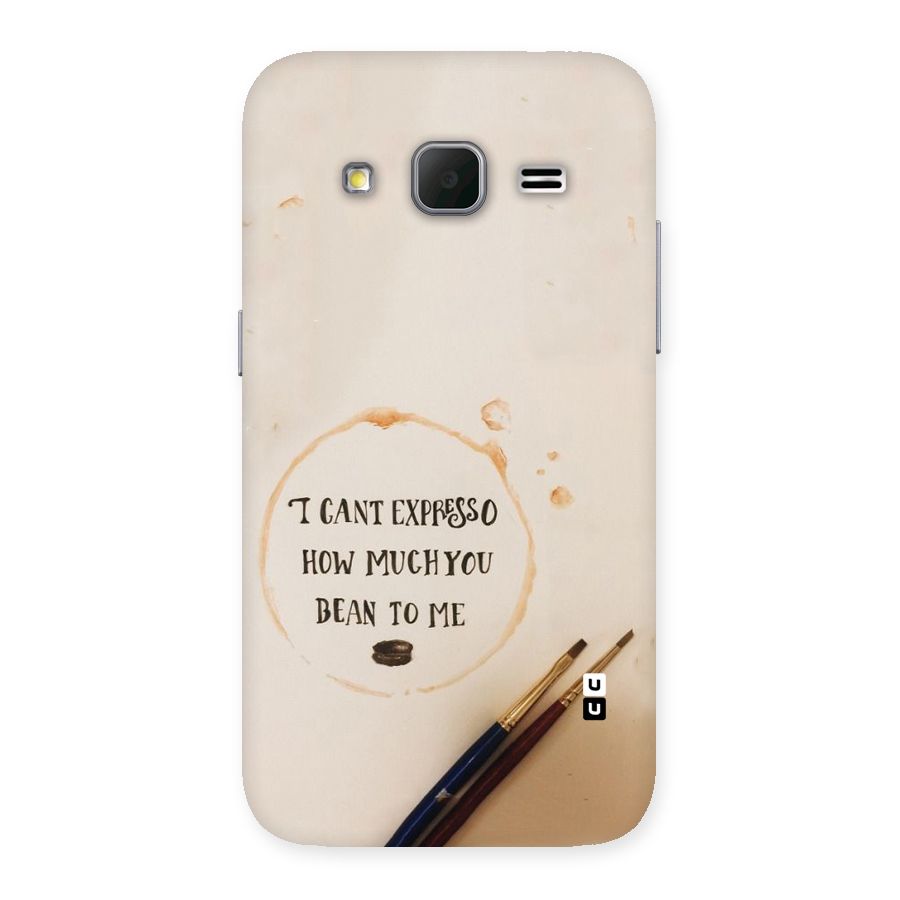 Espresso Bean Back Case for Galaxy Core Prime