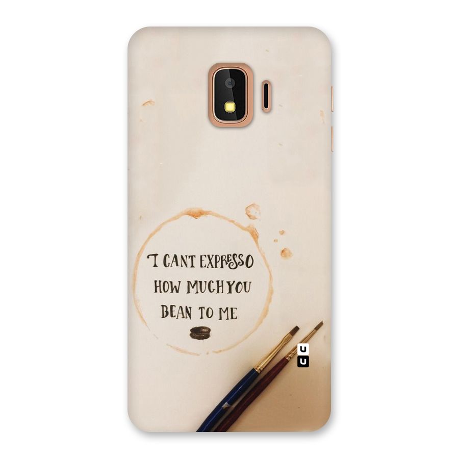 Espresso Bean Back Case for Galaxy J2 Core