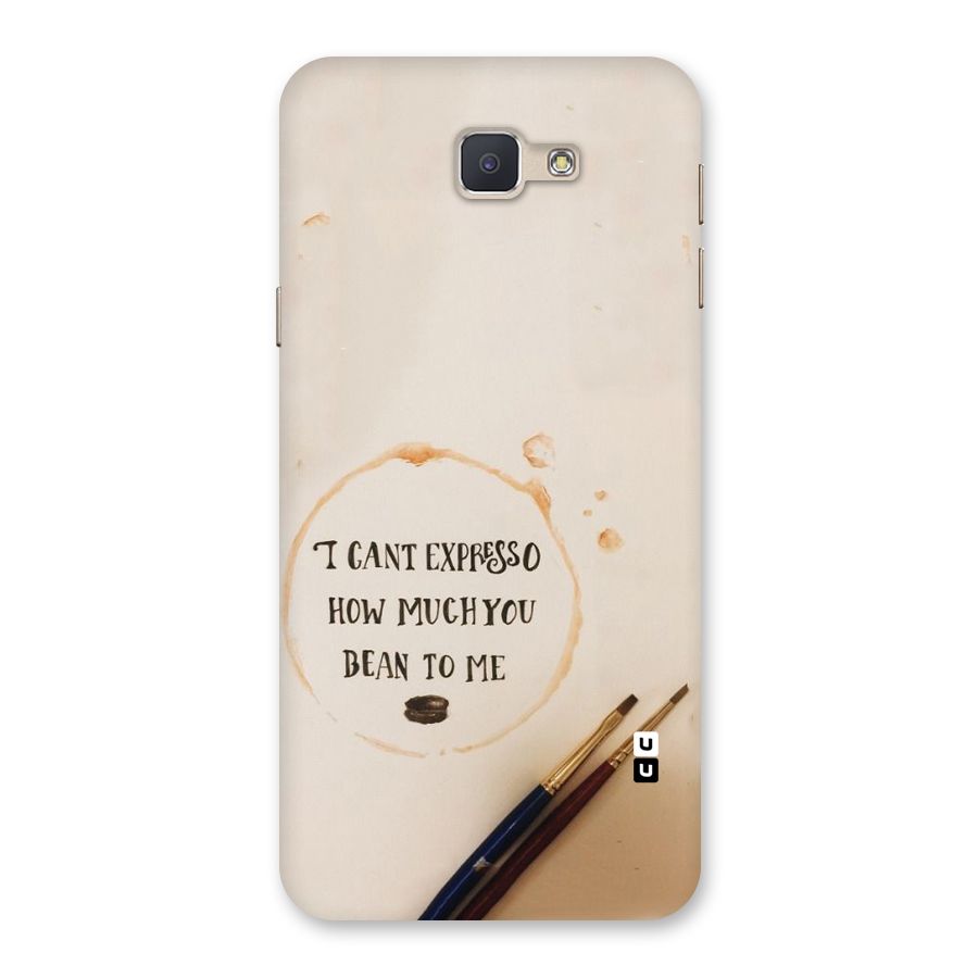 Espresso Bean Back Case for Galaxy J5 Prime