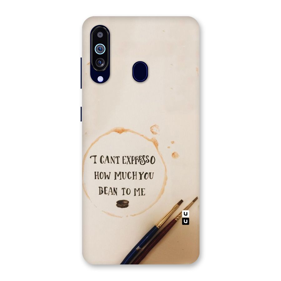 Espresso Bean Back Case for Galaxy M40