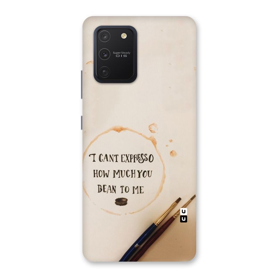 Espresso Bean Back Case for Galaxy S10 Lite
