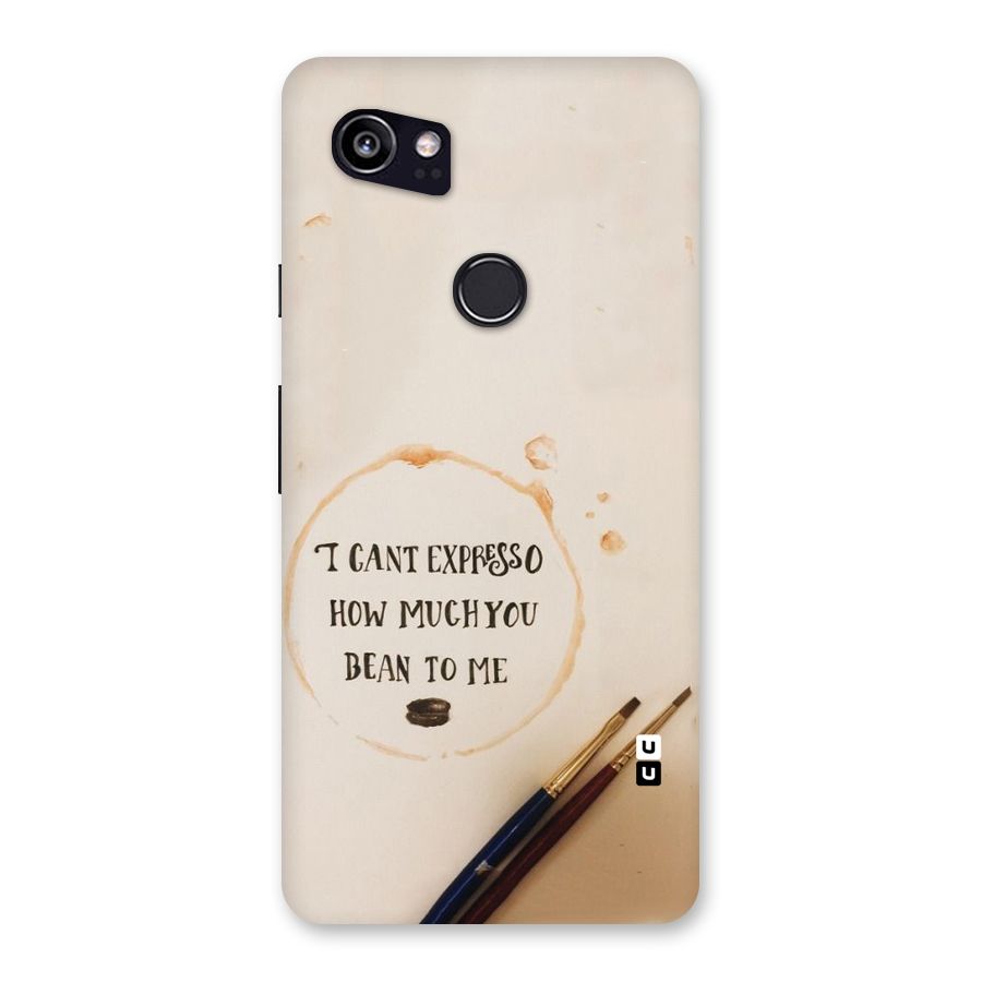 Espresso Bean Back Case for Google Pixel 2 XL