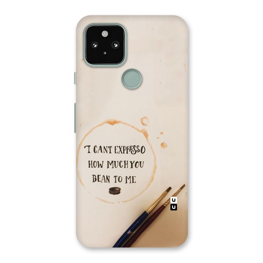 Espresso Bean Back Case for Google Pixel 5