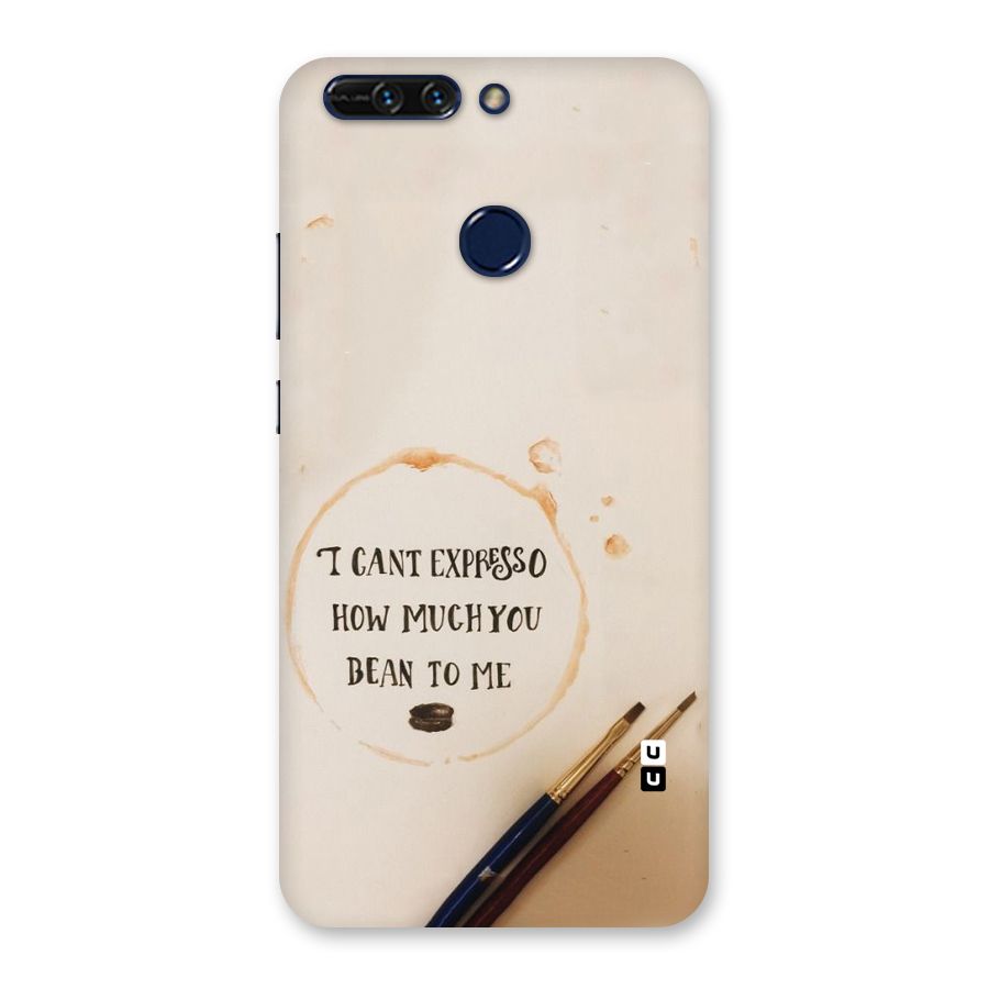 Espresso Bean Back Case for Honor 8 Pro
