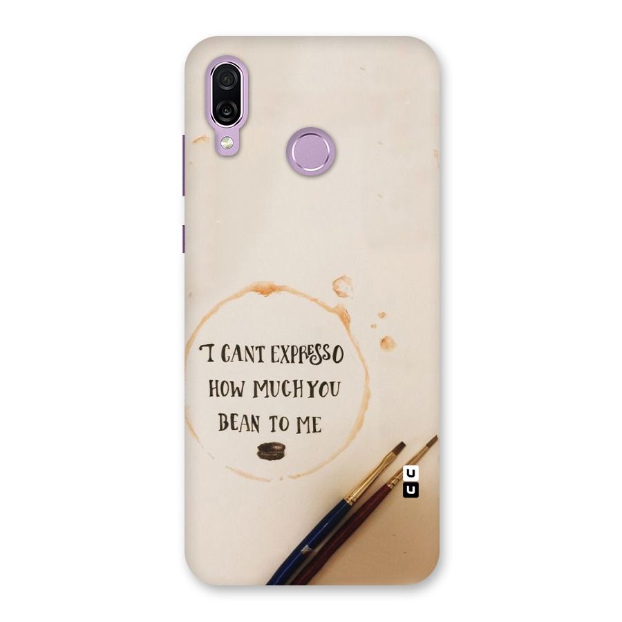 Espresso Bean Back Case for Honor Play