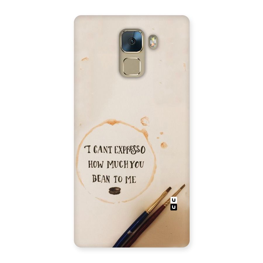Espresso Bean Back Case for Huawei Honor 7