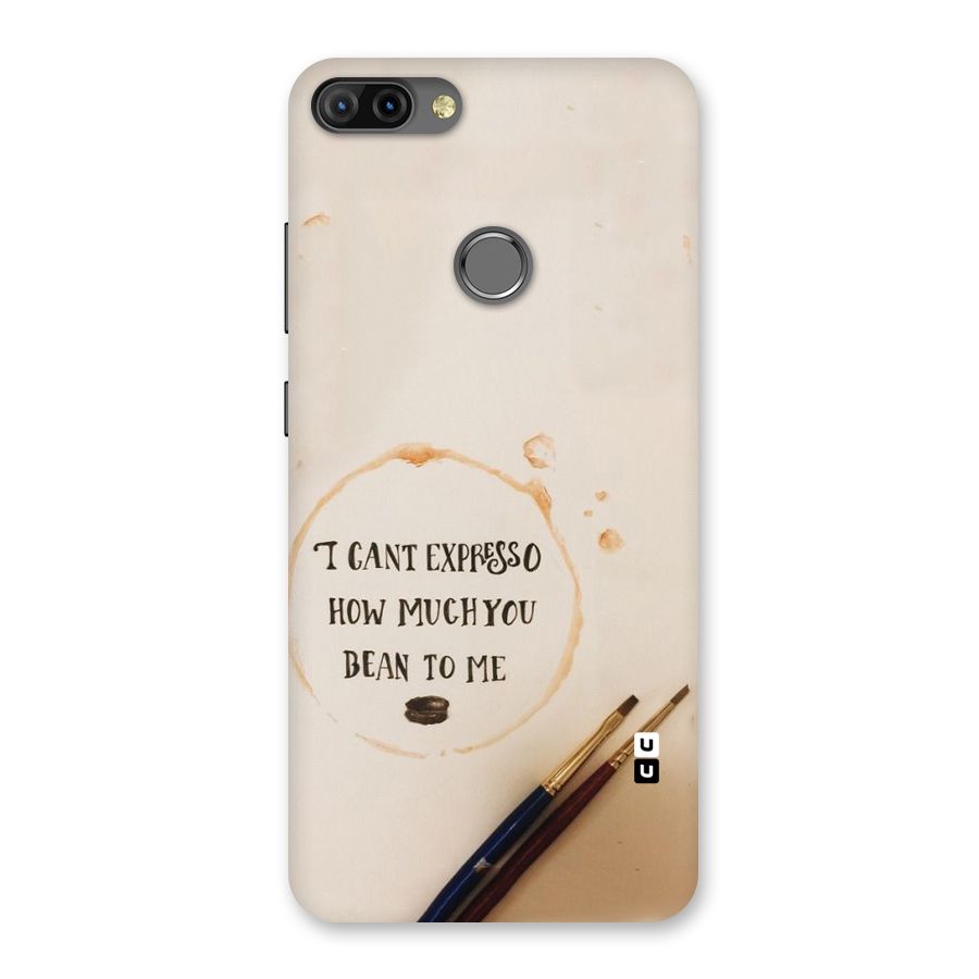 Espresso Bean Back Case for Infinix Hot 6 Pro