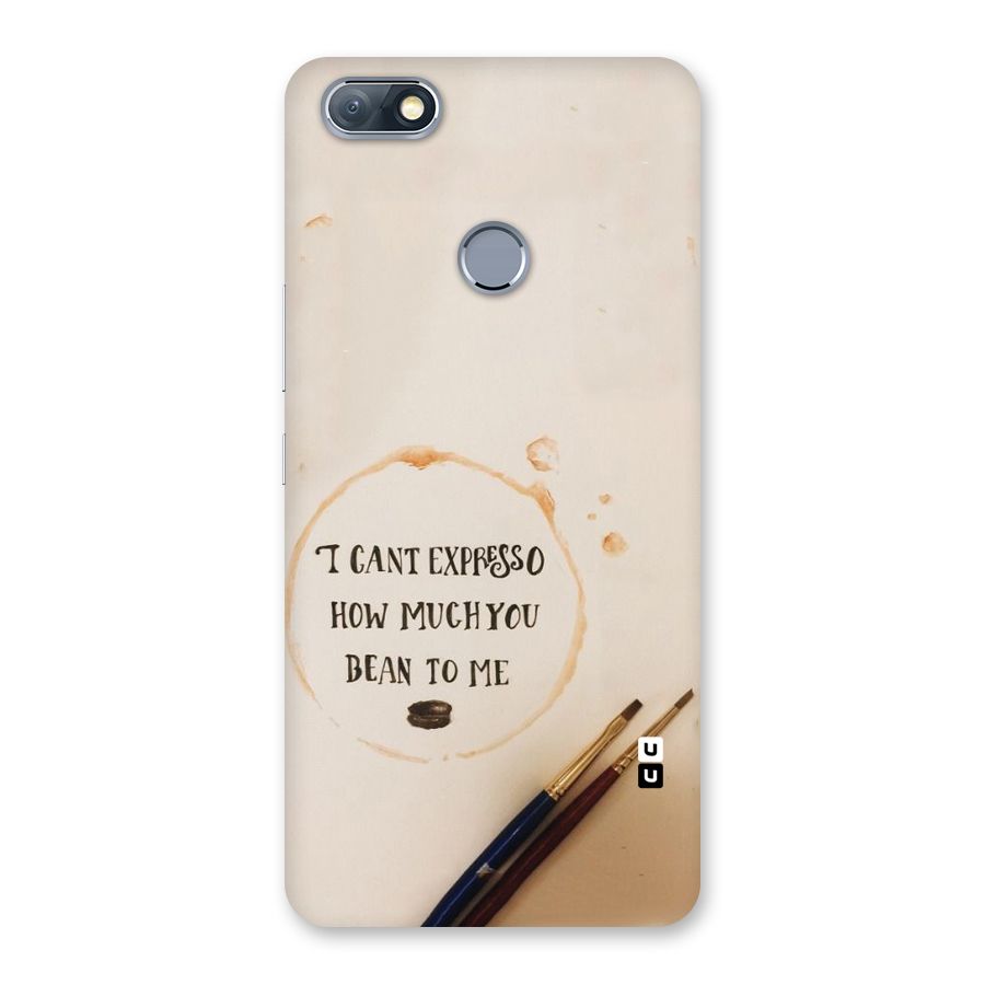 Espresso Bean Back Case for Infinix Note 5