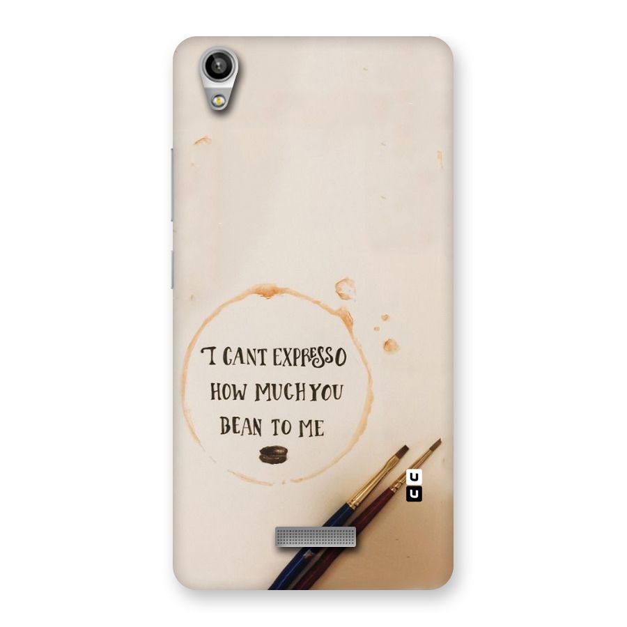 Espresso Bean Back Case for Lava-Pixel-V1