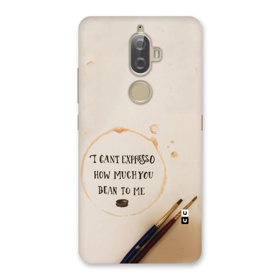 Espresso Bean Back Case for Lenovo K8 Plus