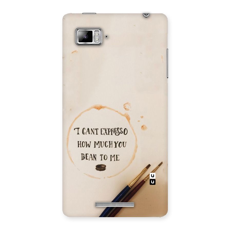 Espresso Bean Back Case for Lenovo Vibe Z K910