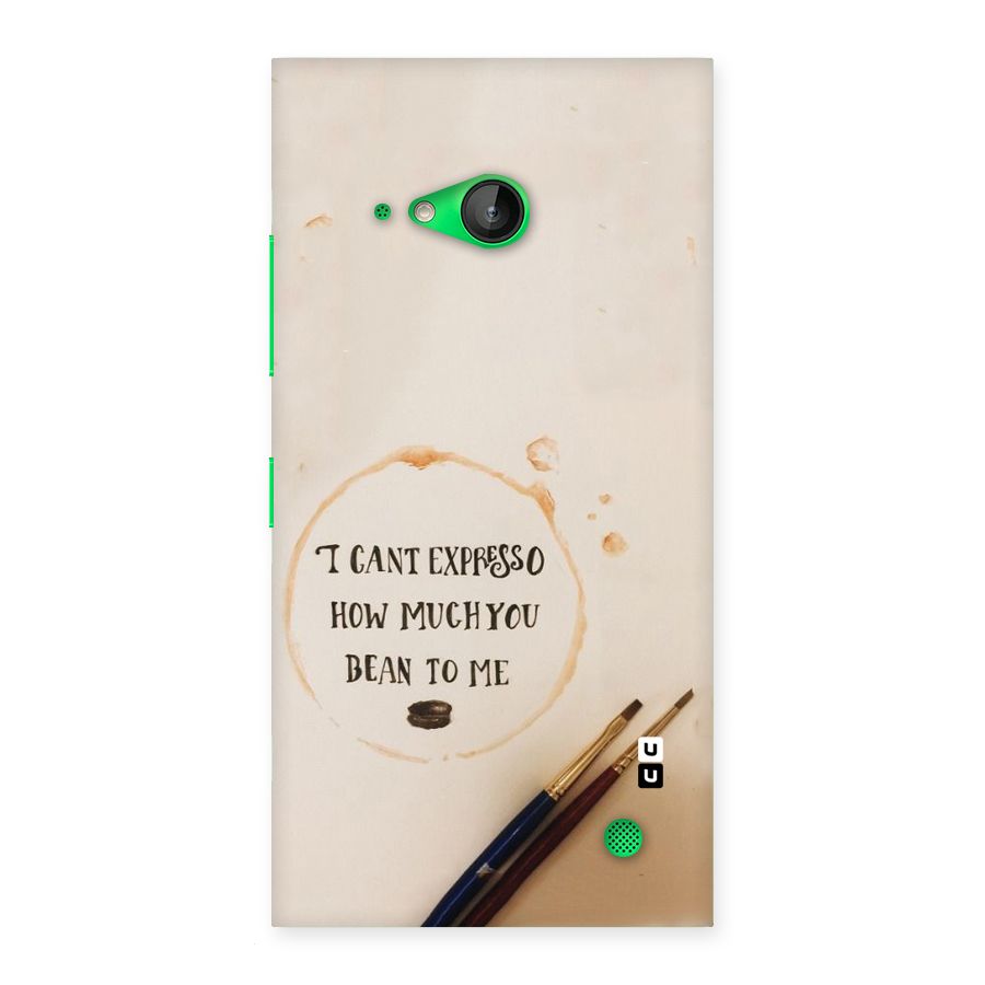 Espresso Bean Back Case for Lumia 730