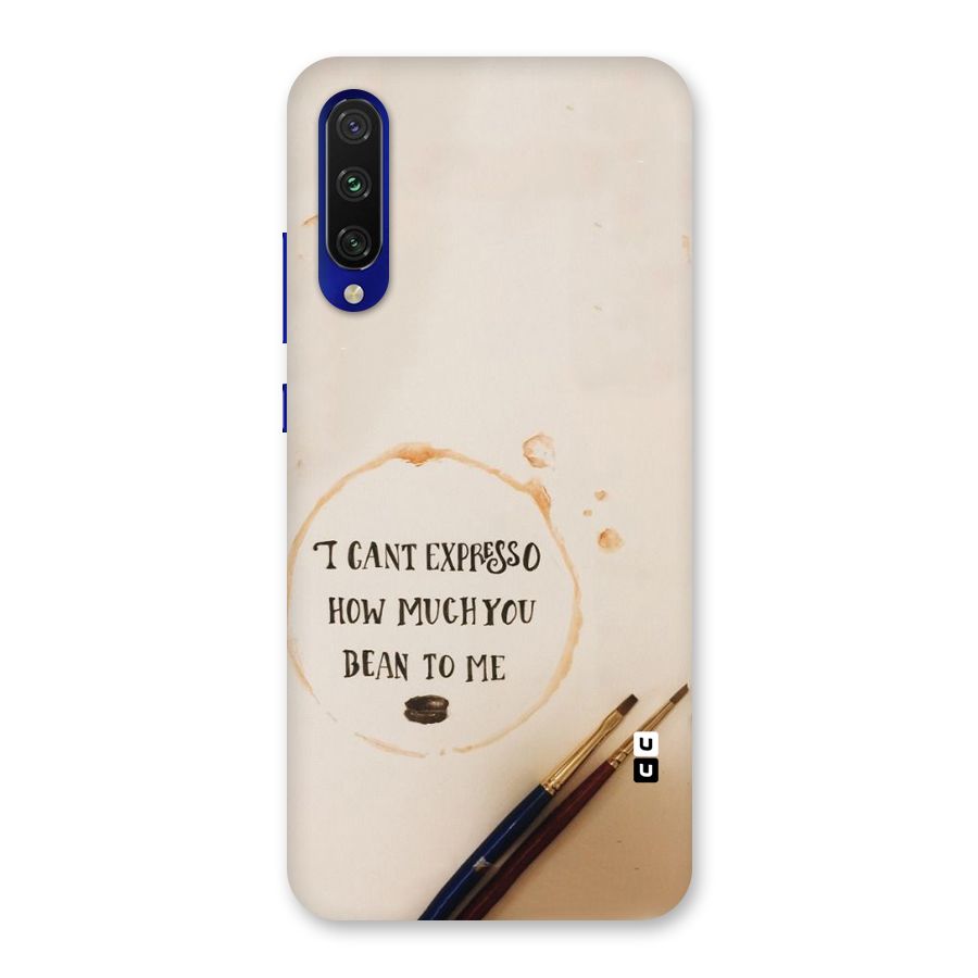 Espresso Bean Back Case for Mi A3