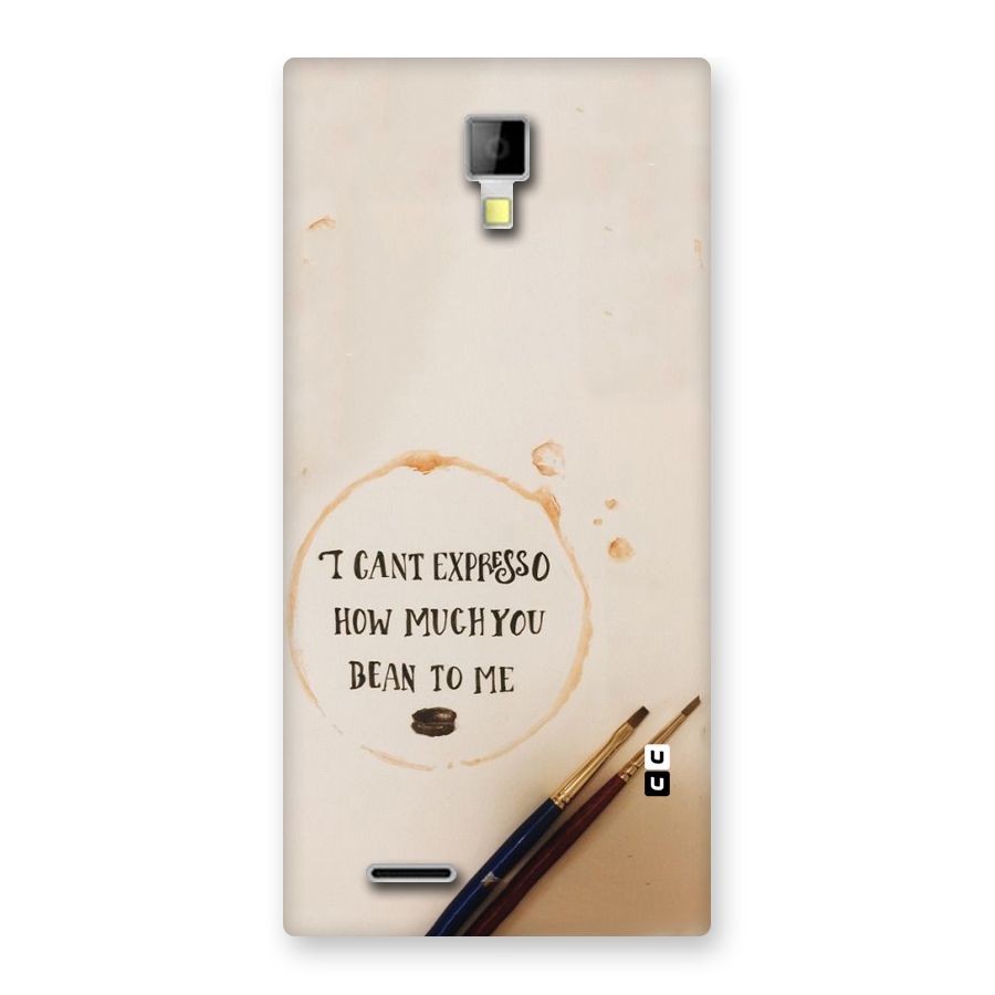 Espresso Bean Back Case for Micromax Canvas Xpress A99