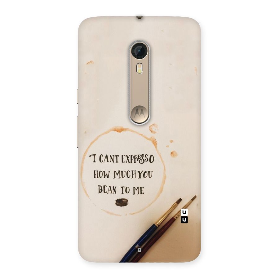 Espresso Bean Back Case for Motorola Moto X Style