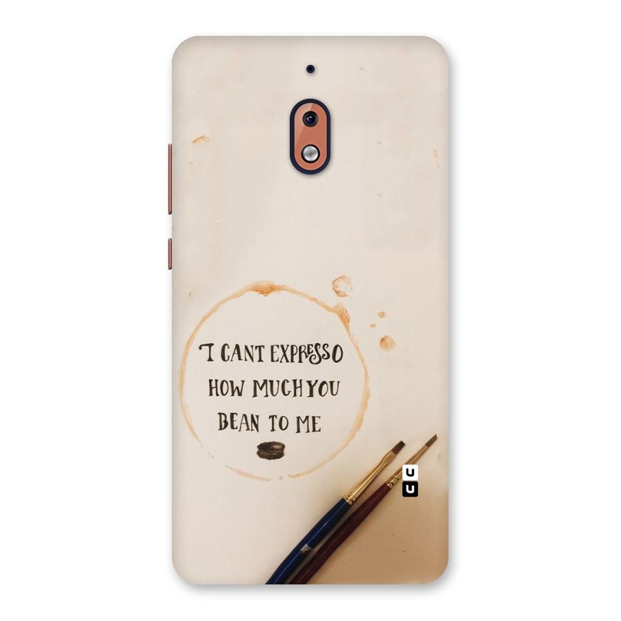 Espresso Bean Back Case for Nokia 2.1