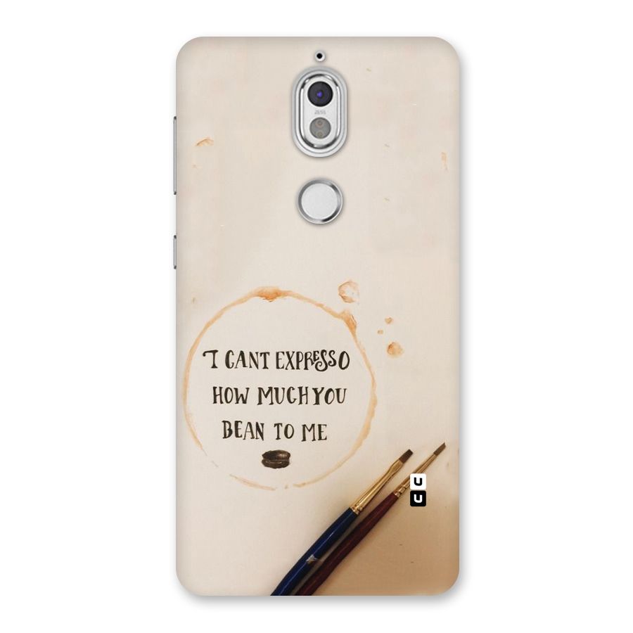 Espresso Bean Back Case for Nokia 7