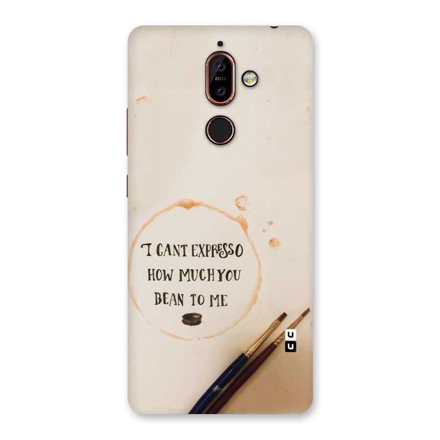 Espresso Bean Back Case for Nokia 7 Plus