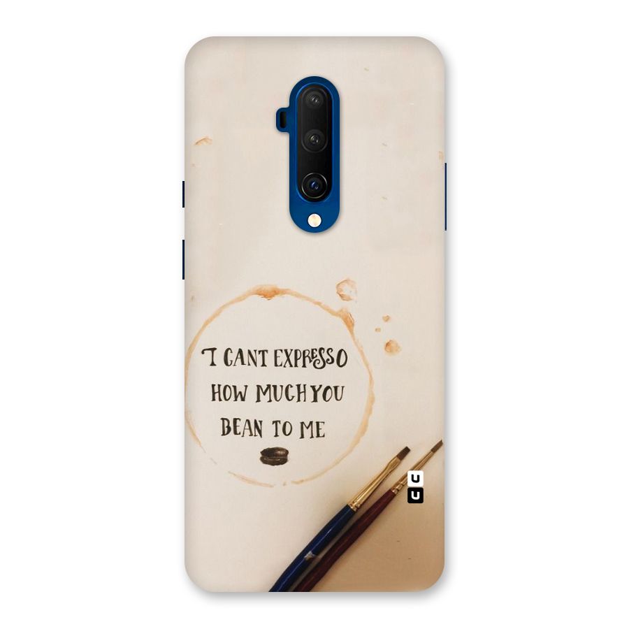 Espresso Bean Back Case for OnePlus 7T Pro