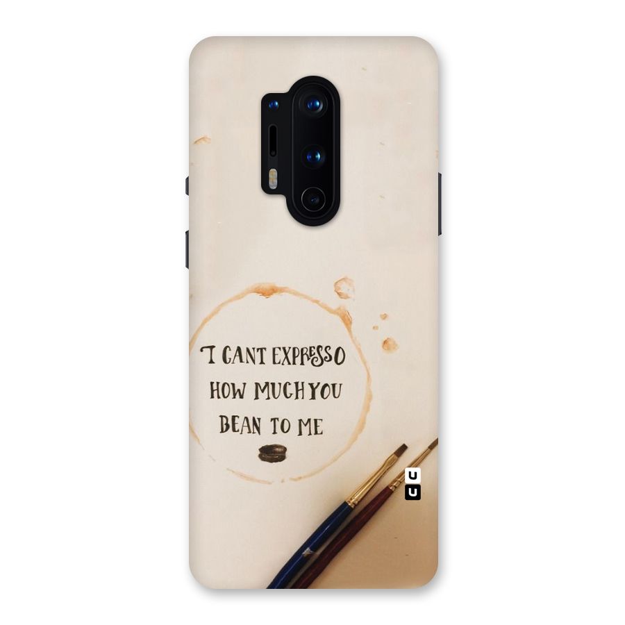 Espresso Bean Back Case for OnePlus 8 Pro