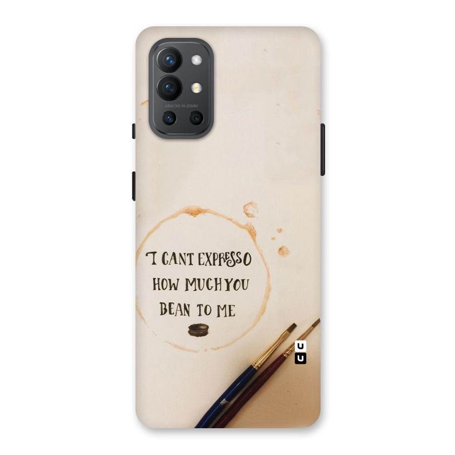 Espresso Bean Back Case for OnePlus 9R