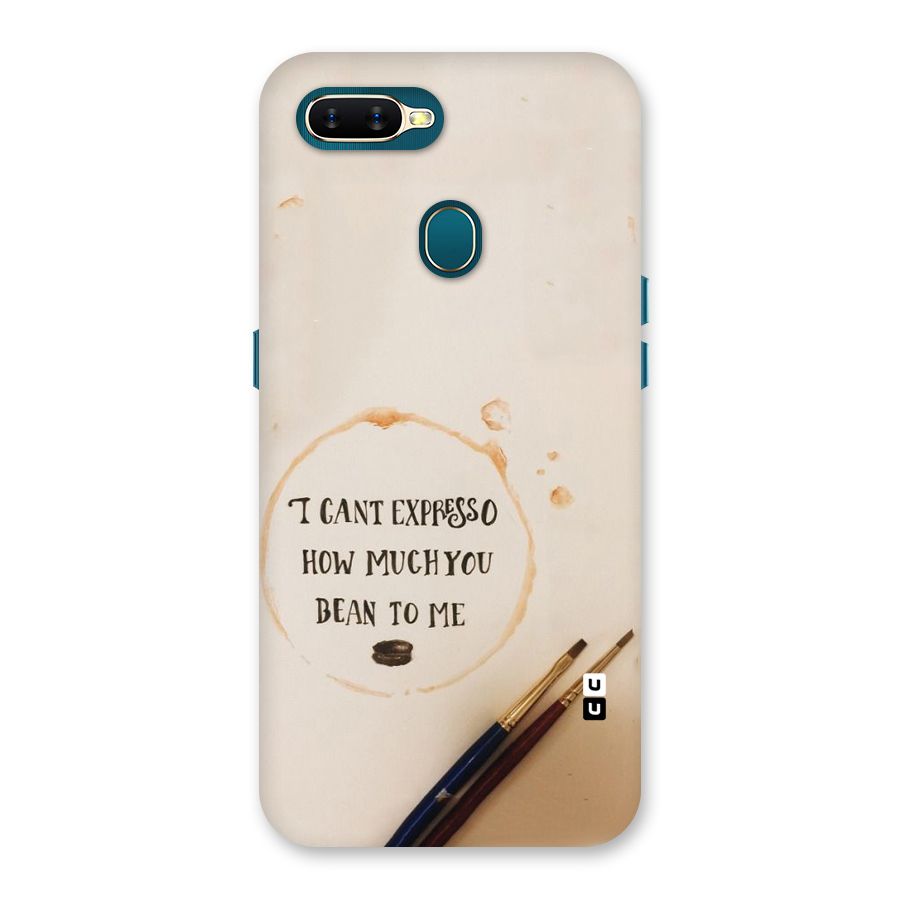 Espresso Bean Back Case for Oppo A11k