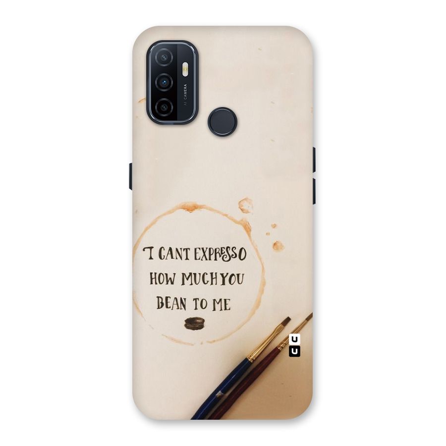 Espresso Bean Back Case for Oppo A32