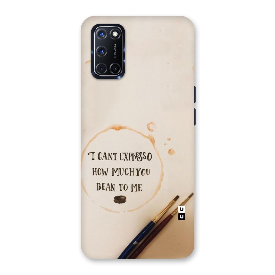Espresso Bean Back Case for Oppo A52