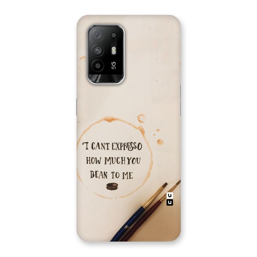 Espresso Bean Back Case for Oppo F19 Pro Plus 5G