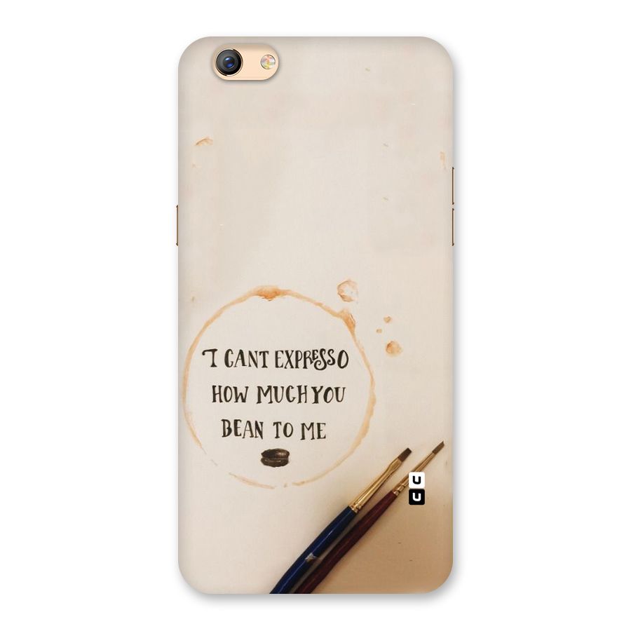 Espresso Bean Back Case for Oppo F3 Plus