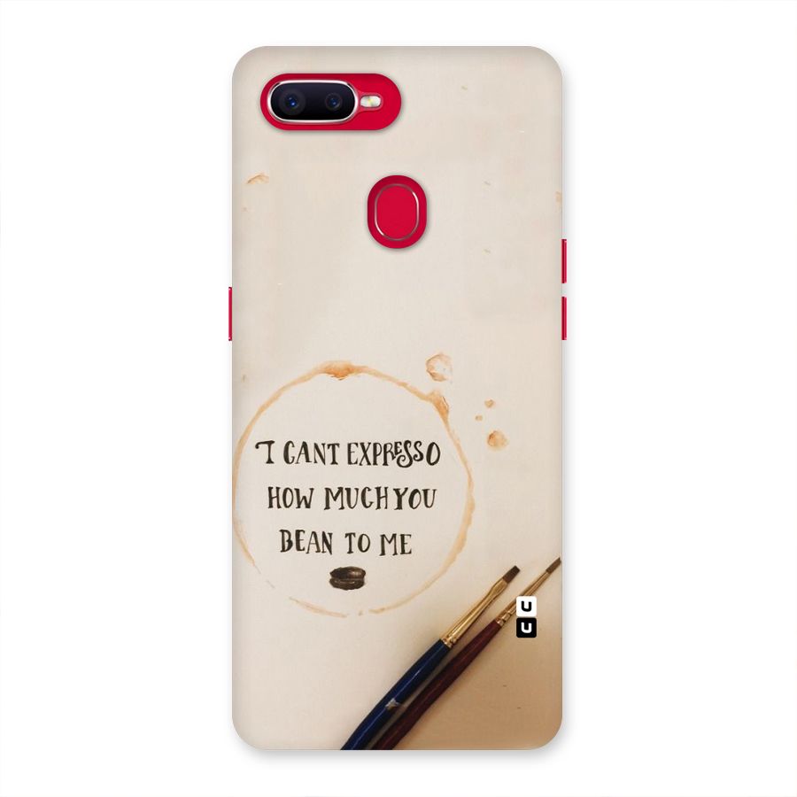 Espresso Bean Back Case for Oppo F9 Pro