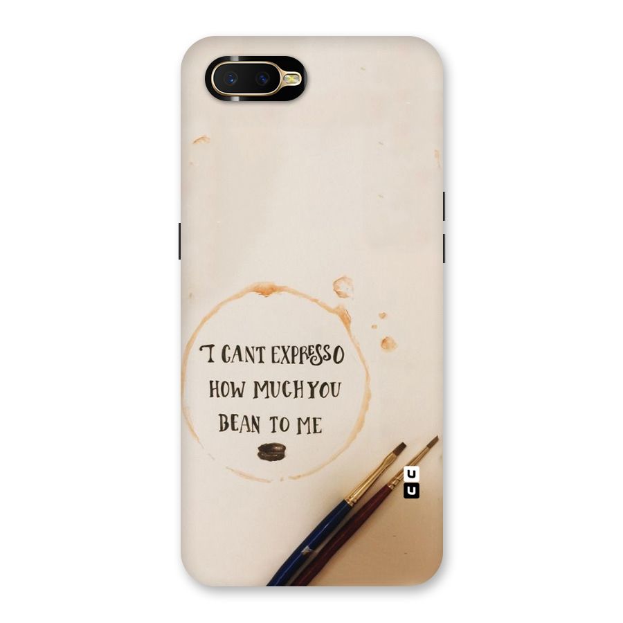 Espresso Bean Back Case for Oppo K1