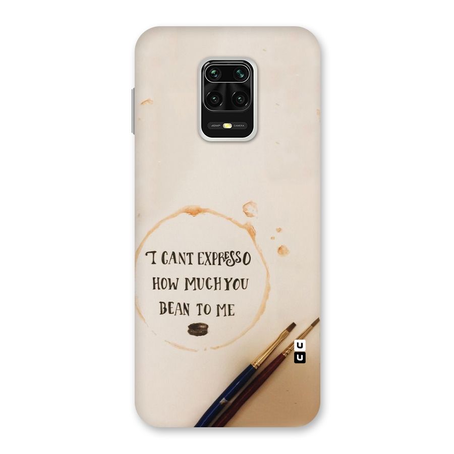 Espresso Bean Back Case for Poco M2 Pro