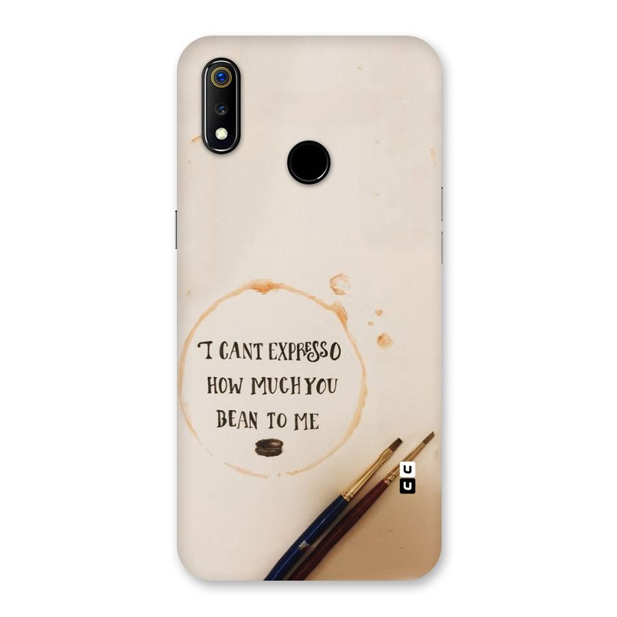 Espresso Bean Back Case for Realme 3