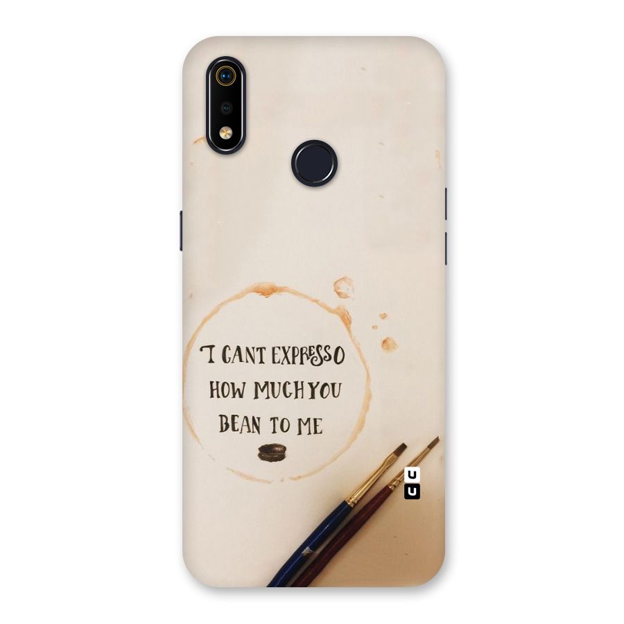 Espresso Bean Back Case for Realme 3i