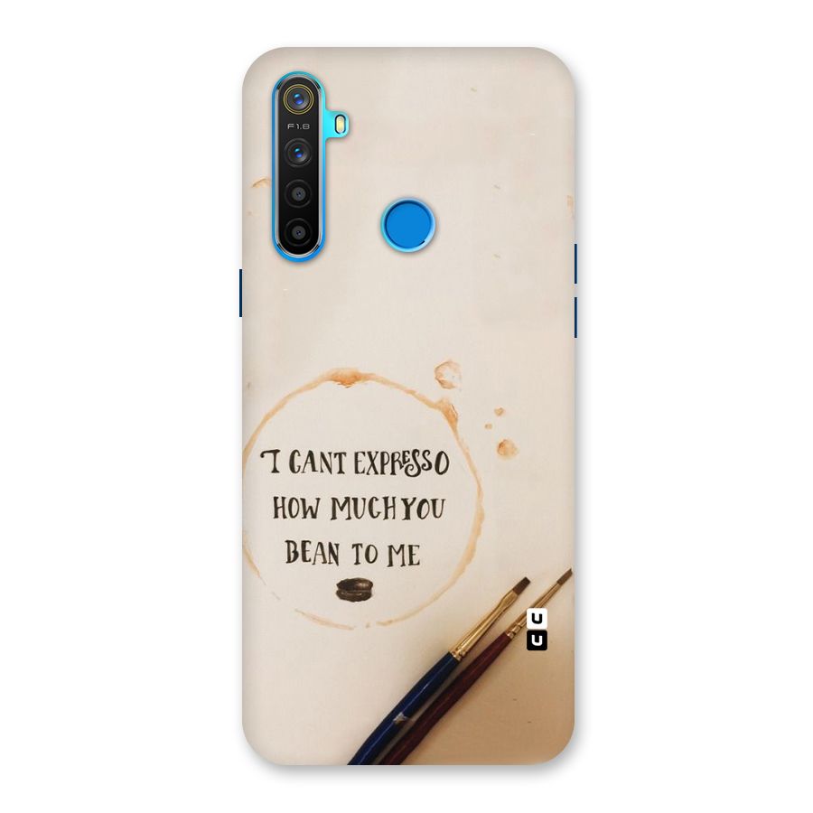 Espresso Bean Back Case for Realme 5