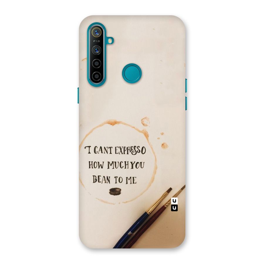 Espresso Bean Back Case for Realme 5i
